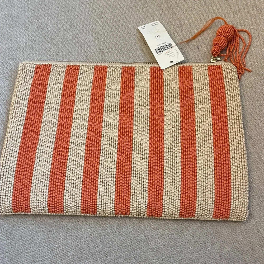 Anthropologie Fiona Beaded Clutch- Cocktails